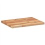 vidaXL Dessus de Table rectangulaire 40x30x2 cm Bois Massif d'acacia, Dessus de Table de Rechange, Dessus de Table rectangulaire