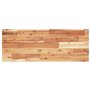 vidaXL Dessus de Table rectangulaire 80x30x2 cm Bois Massif d'acacia