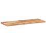 vidaXL Dessus de Table rectangulaire 80x30x2 cm Bois Massif d'acacia, Dessus de Table de Rechange, Dessus de Table rectangulaire