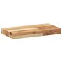 vidaXL Dessus de Table 40x20x4 cm rectangulaire Bois Massif d'acacia
