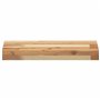vidaXL Dessus de Table 40x20x4 cm rectangulaire Bois Massif d'acacia