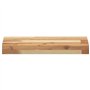 vidaXL Dessus de Table 60x20x4 cm rectangulaire Bois Massif d'acacia