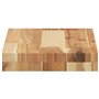 vidaXL Dessus de Table 60x20x4 cm rectangulaire Bois Massif d'acacia
