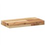 vidaXL Dessus de Table 60x20x4 cm rectangulaire Bois Massif d'acacia