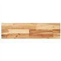 vidaXL Dessus de Table 80x20x4 cm rectangulaire Bois Massif d'acacia