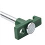 vidaXL Piquets de Tente 24 pcs 25 cm 7 mm Acier galvanisé et PP, Piquet de Sol, Piquet de Tente en métal, Piquet de Tente en Aci