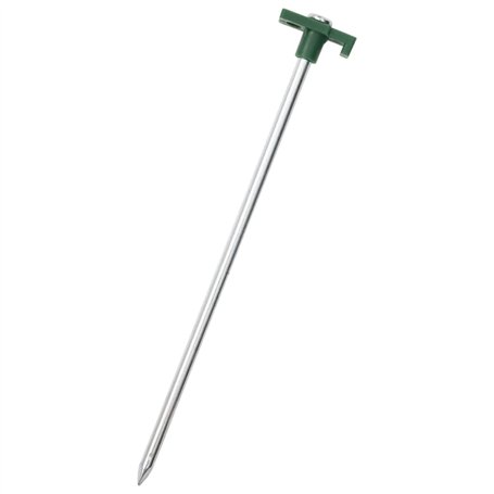vidaXL Piquets de Tente 12 pcs 25 cm 7 mm Acier galvanisé et PP