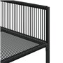 vidaXL Ensemble à Manger de Jardin 13 pcs Noir résine tressée, Ensemble de Salle à Manger d'extérieur, Meuble de Salle à Manger 