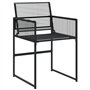 vidaXL Ensemble à Manger de Jardin 11 pcs Noir résine tressée, Ensemble à Manger d'extérieur, Meuble à Manger de Jardin, Table e