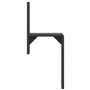 vidaXL Supports de dérivation pour portes de grange 5 pcs rails plats