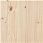 vidaXL Cadre de lit 75x190 cm Bois de pin Massif, lit, Cadre de lit en Bois Massif, Meuble de Chambre à Coucher, Cadre de lit en