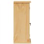 vidaXL Armoire Murale de Salle de Bain Corona Bois de pin Massif, Armoire Murale de Toilettes, Armoire de Salle de Bain Murale, 