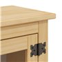 vidaXL Armoire Murale de Salle de Bain Corona Bois de pin Massif, Armoire Murale de Toilettes, Armoire de Salle de Bain Murale, 