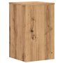vidaXL Supports pour plantes 2 pcs chêne artisanal bois ingénierie, support de fleurs, support de pot, support pour plantes d'in