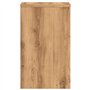 vidaXL Supports pour plantes 2 pcs chêne artisanal bois ingénierie, support de fleurs, support de pot, support pour plantes d'in