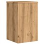 vidaXL Supports pour plantes 2 pcs chêne artisanal bois ingénierie, support de fleurs, support de pot, support pour plantes d'in