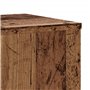 vidaXL Supports pour Plantes 2 pcs Vieux Bois Bois d'ingénierie, Support de Fleurs, Support de Pot, Support pour Plantes d'intér
