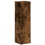 vidaXL Supports pour plantes 2 pcs chêne fumé bois d'ingénierie, support de fleurs, support de pot de plante, support de plante