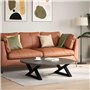 table basse de jambe de table