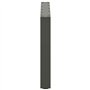 vidaXL Pieds de Table Basse Forme de U 2 pcs Anthracite 60x(42-43) cm, Pied de Table, Pied de Table en métal, Pied de Meuble, Pi