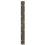 vidaXL Pieds de Table Basse Forme de U 2pcs Acier Naturel 60x(42-43) cm, Pied de Table, Pied de Table en métal, Pied de Meuble, 