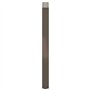 vidaXL Pieds de Table Basse Forme de U 2pcs Acier Naturel 38x(72-73) cm, Pied de Table, Pied de Table en métal, Pied de Meuble, 