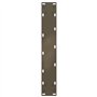 vidaXL Pieds de table basse forme de U 2pcs acier naturel 50x(72-73) cm, pied de table, pied de table en métal, pied de meuble, 