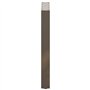 vidaXL Pieds de table basse forme de U 2pcs acier naturel 60x(72-73) cm, pied de table, pied de table en métal, pied de meuble, 