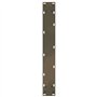vidaXL Pieds de table basse forme de U 2pcs acier naturel 60x(72-73) cm, pied de table, pied de table en métal, pied de meuble, 