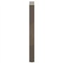 vidaXL Pieds de table basse forme de U 2pcs acier naturel 50x(90-91) cm, pied de table, pied de table en métal, pied de meuble, 