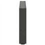 vidaXL Pieds de Table Basse Anthracite 2 pcs 30×50 cm Acier, Pied de Table, Pied de Table en métal, Pied de Meuble, Pied de Tabl
