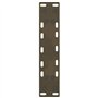 vidaXL Pieds de Table Basse Acier Naturel 2 pcs 28x(42-43) cm Acier, Pied de Table, Pied de Table en métal, Pied de Meuble, Pied