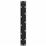 vidaXL Pieds de Table Basse Noir 2 pcs 42×50 cm Acier, Pied de Table, Pied de Table en métal, Pied de Meuble, Pied de Table de M