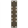 vidaXL Pieds de table basse acier naturel 2 pcs 28x(42-43) cm acier, pied de table, pied de table en métal, pied de meuble, pied