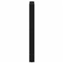 vidaXL Pieds de Table Basse Noir 2 pcs 60x(90-91) cm Acier, Pied de Table, Pied de Table en métal, Pied de Meuble, Pied de Table