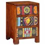 vidaXL Table de Chevet 40x40x60 cm Bois d'acacia Massif
