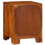 vidaXL Table de Chevet 35x35x45 cm Bois d'acacia Massif, Armoire de Chevet, Armoire de lit, Table d'appoint pour Chambre à Couch