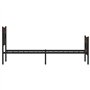 vidaXL Cadre de lit sans Matelas avec tête de lit Pied de lit 80x200cm, lit Simple, Meuble de Chambre à Coucher, lit d'invité, l