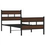 vidaXL Cadre de lit sans Matelas avec tête de lit Pied de lit 90x200cm
