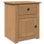 vidaXL Table de Chevet Panama 46x40x57 cm Bois Massif de pin
