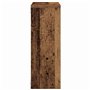 vidaXL Étagère Murale Vieux Bois 45x16x45 cm Bois d'ingénierie, Armoire Murale, étagère Flottante, étagère Murale Suspendue, arm