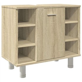 vidaXL Armoire de Salle de Bain Chêne Sonoma 60x32x53