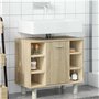 vidaXL Armoire de Salle de Bain Chêne Sonoma 60x32x53,5 cm Aggloméré