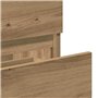 vidaXL Armoire de Salle de Bain avec Miroir chêne Artisanal, Armoire de Salle de Bain, Meuble de Salle de Bain, Meuble de Toilet