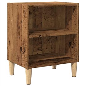 vidaXL Table de Chevet Vieux Bois 40x30x50 cm Bois d’ingénierie