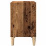 vidaXL Table de Chevet Vieux Bois 40x30x50 cm Bois d’ingénierie, Table d'appoint, Armoire de lit, Table d'appoint pour Chambre, 