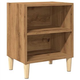 vidaXL Table de Chevet chêne Artisanal 40x30x50 cm Bois d'ingénierie