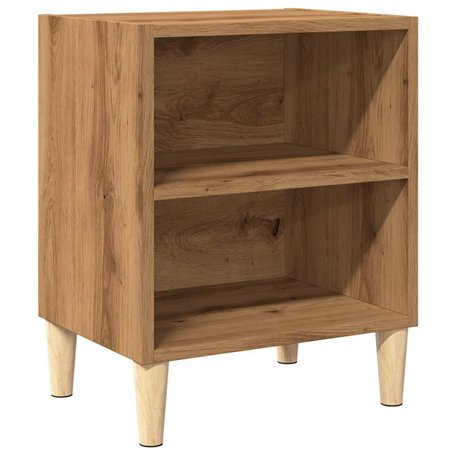 vidaXL Table de Chevet chêne Artisanal 40x30x50 cm Bois d'ingénierie