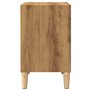 vidaXL Table de Chevet chêne Artisanal 40x30x50 cm Bois d'ingénierie, Table d'appoint, Armoire de lit, Table d'appoint pour Cham