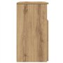 vidaXL Table de Chevet chêne Artisanal 50x32x60 cm Bois d'ingénierie, Armoire, Meubles de Chambre à Coucher, Support de téléphon